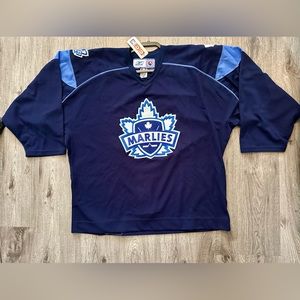 RARE PROTOTYPE Vintage 2005 Toronto Marlies AHL Jersey Size 54 Reebok Argonauts